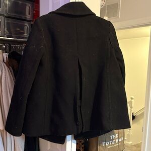 Banana Republic Black Pea Coat